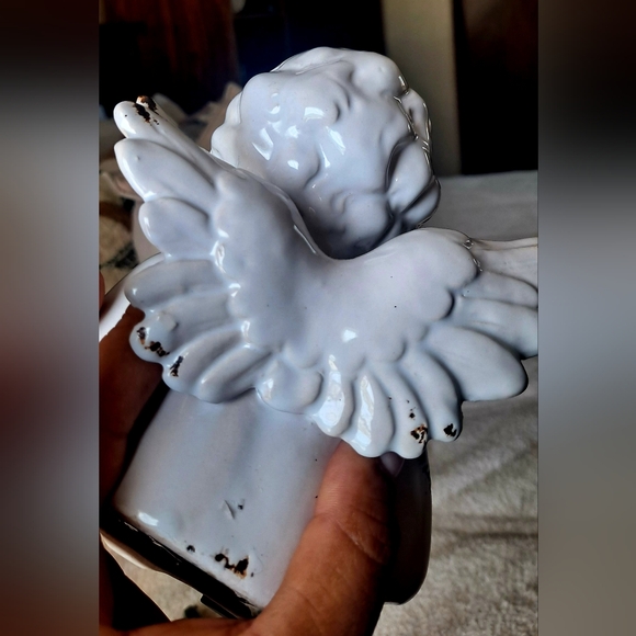 Angel Statue Ceramic - Picture 12 of 13